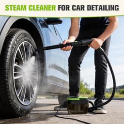 Steam Cleaners Steam Cleaner Home 10s Heat Up 3.5 Bar 230 F 3 Levels Handheld Co gallery image 5