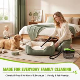 Steam Cleaners Steam Cleaner Home 10s Heat Up 3.5 Bar 230 F 3 Levels Handheld Co gallery image 8