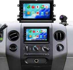 Android 13 Car Stereo Wireless CarPlay Android Auto Ford F150 2004-2008 Kit Set gallery image 1
