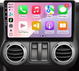 Car Audio In-Dash Units Car Radio Jeep Wrangler JK Dodge Ram Wireless CarPlay gallery image 1