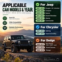 Car Audio In-Dash Units Car Radio Jeep Wrangler JK Dodge Ram Wireless CarPlay gallery image 2