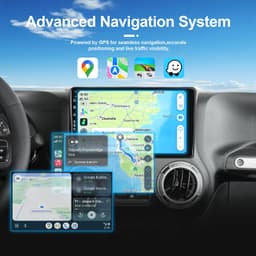 Car Audio In-Dash Units Car Radio Jeep Wrangler JK Dodge Ram Wireless CarPlay gallery image 4