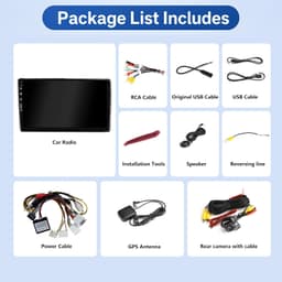 Car Audio In-Dash Units Car Radio Jeep Wrangler JK Dodge Ram Wireless CarPlay gallery image 7