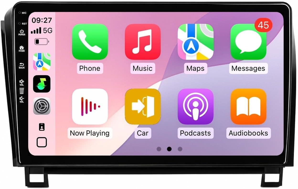 Android 13 Car Stereo Wireless CarPlay Android Auto Toyota Tundra 2007-2013 GPS