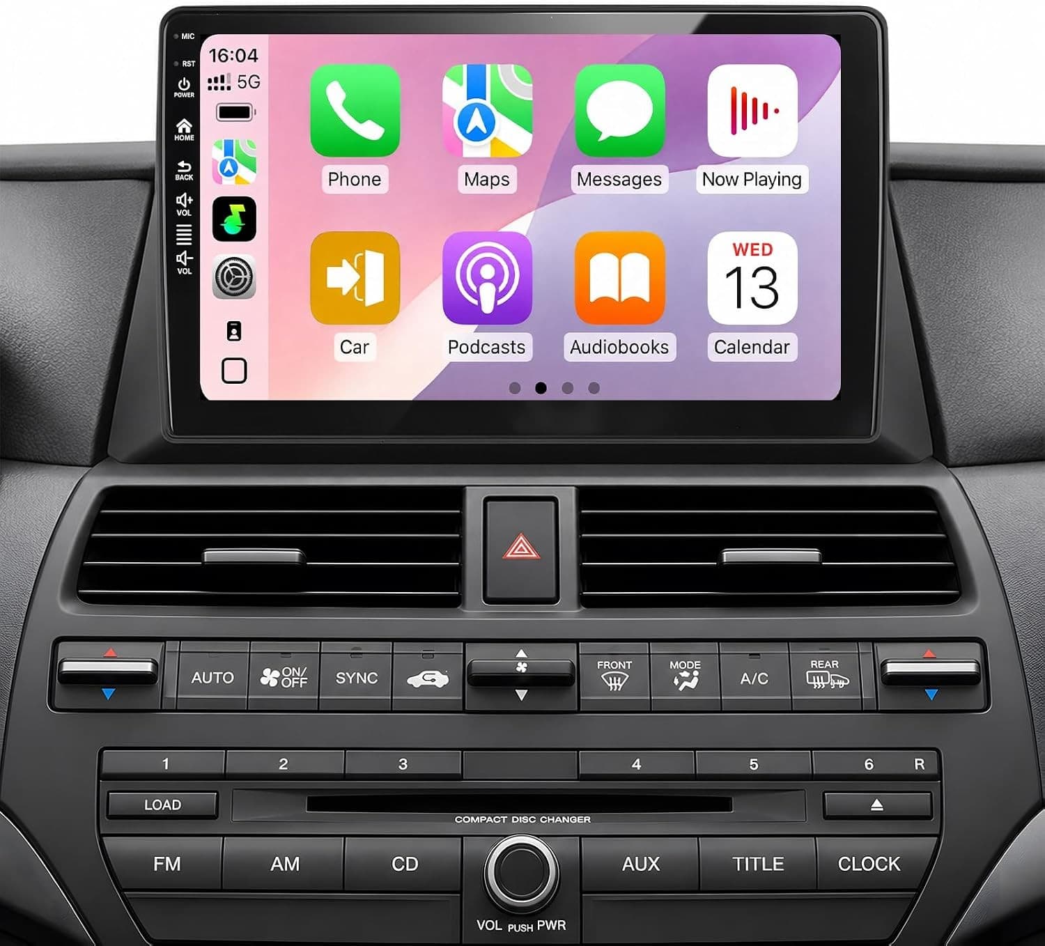 Android 13 Car Stereo Wireless CarPlay Android Auto Honda Accord 8th 2008-2012